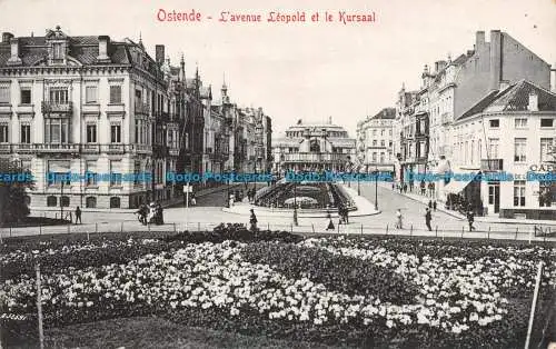 R138312 Ostende. Lavenue Leopold und Kursaal. V.G. 1911
