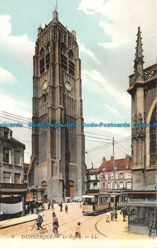 R138359 Dünkirchen. Der Glockenturm. LL