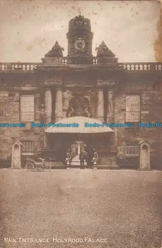 R138796 Haupteingang Holyrood Palace