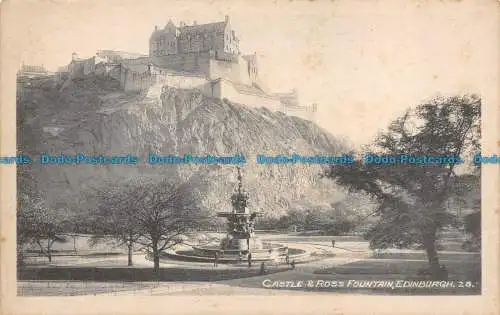 R138798 Burg und Rossbrunnen. Edinburgh