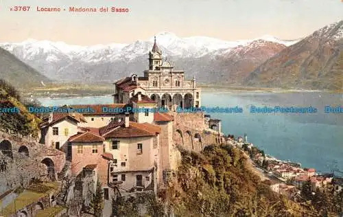 R138365 3767. Locarno. Madonna del Sasso. Photoglob