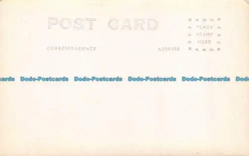 R138366 Gebäude. Alte Fotografie. Postkarte. Unbekannter Ort