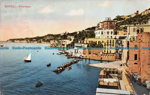 R139393 Neapel. Posillipo. Hrsg. R. Zedda von V. Carcavallo