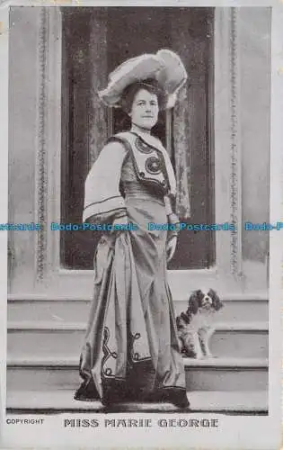 R138369 Miss Marie George. G.D. und D.L