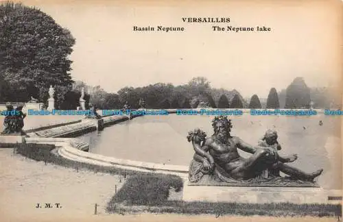 R138825 Versailles. Neptunbecken. Der Neptunsee. J.M.T