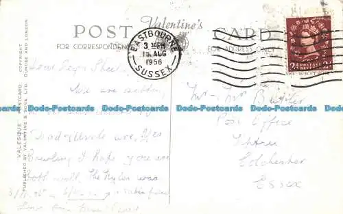 R139422 Teppichgärten. Eastbourne. Valesque. Valentinstag. 1956