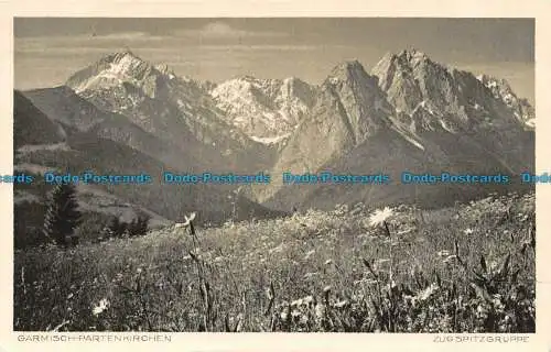 R139427 Garmisch Partenkirchen. Zugspitzgruppe. Rud. Rudolphi. Nein. 1103