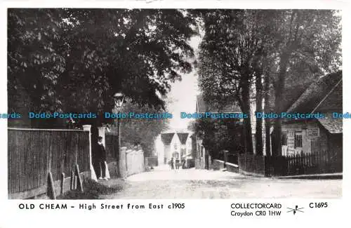 R139432 Old Cheam. High Street aus dem Osten um 1905. Sammlerkarte