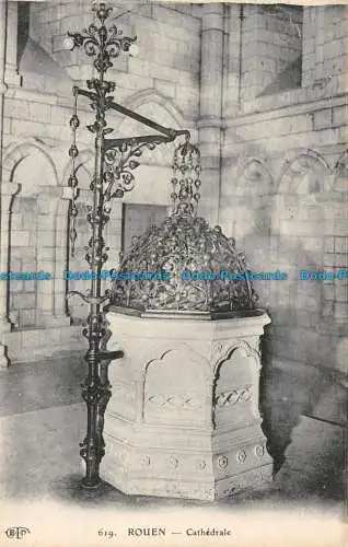 R138851 Rouen. Kathedrale. E.L.D. Imp. E. Le Deley