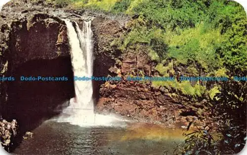 R138428 Regenbogenfälle. Wailuku River. Garn. Hawaii. Plastichrom. Max Basker