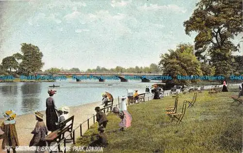 R139461 Die Brücke. Hyde Park. London. P.P. und P