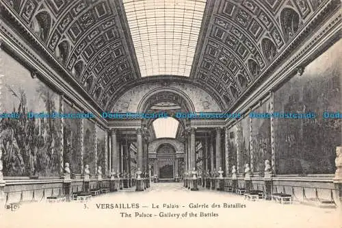 R138876 Versailles. Der Palast. Galerie der Schlachten. Der Palast. Galerie der