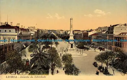 R138448 Lissabon. Avenida da Liberdade. Tabak von Ingleza