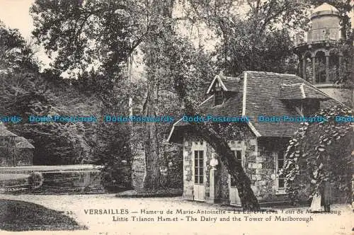 R138884 Versailles. Weiler von Marie Antoinette. Little Trianon Hamlet. Die Molkerei