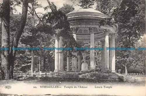 R138886 Versailles. Tempel der Liebe. Liebt Tempel. E.L.D. Imp. Der Deley