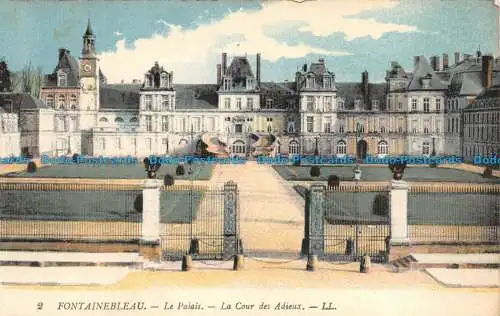 R138912 Fontainebleau. Der Palast. Der Abschiedshof. LL. Levy Fils