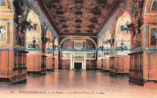 R138921 Fontainebleau. Der Palast. Die Galerie Heinrich II. LL. Levy Fils