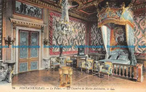 R138923 Fontainebleau. Der Palast. Das Zimmer von Marie Antoinette. LL. Levy Fils