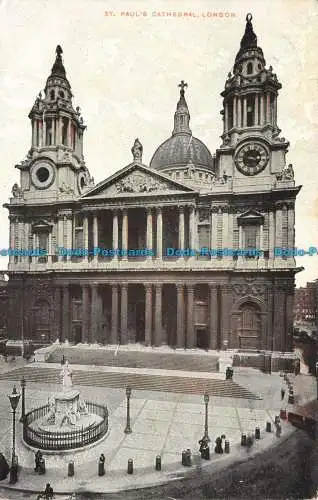 R138955 St. Pauls Kathedrale. London. 1910