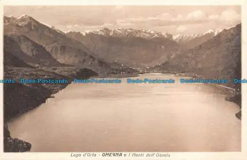 R139600 Lago dOrta. Omegna und die Knochenberge. Antonio Fornara