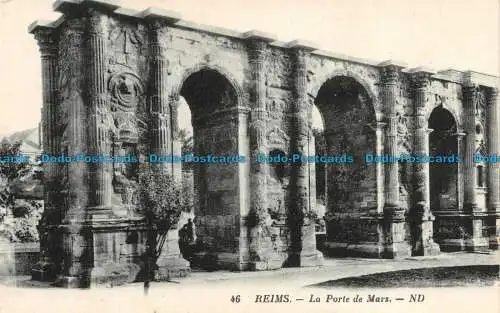 R138589 Reims. Das Tor zum Mars. ND. Levy und Neurdein vereint