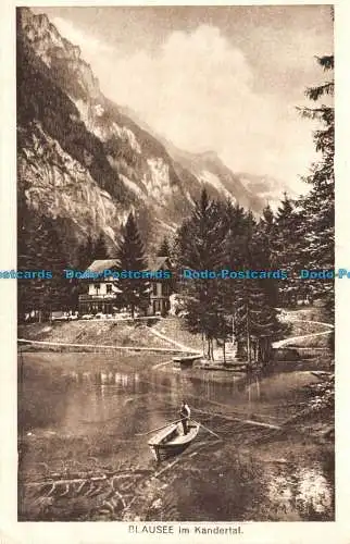 R139628 Blausee im Kandertal. Nein. 738. Xaver Frey