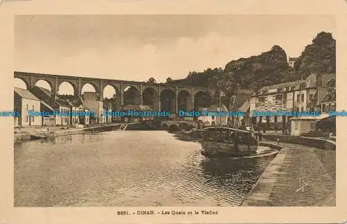 R139630 Dinan. Die Kais und das Viadukt. Nr. 2331