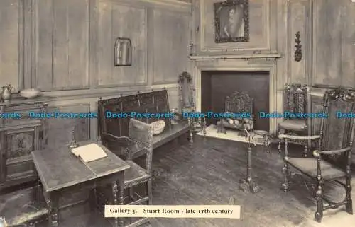 R139671 Galerie 5. Stuart Room. Ende des 17. Jahrhunderts. London County Council. Geffry