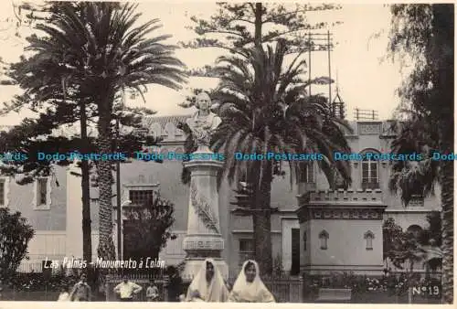 R139082 Las Palmas. Denkmal für Colon