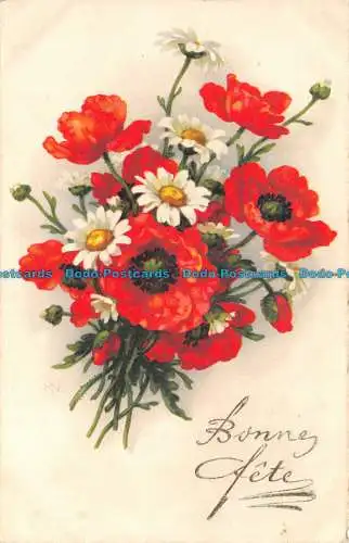 R139159 Blumen. Frohe Feiertage. 3284. Postkarte