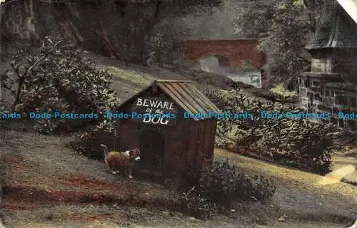 R139761 Vorsicht vor dem Hund. Wildt und Kray. 1907