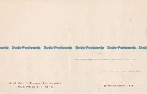 R140108 Rhodos Garganico. Panorama. G. Tausch. Alterocca Terni A. XXI