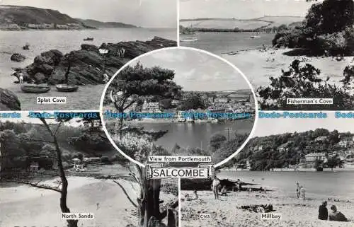 R139786 Salcombe. St. Albans Serie. RP. 1962. Multi View