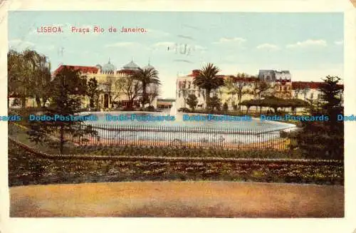 R140138 Lissabon. Praca Rio de Janeiro. 1926