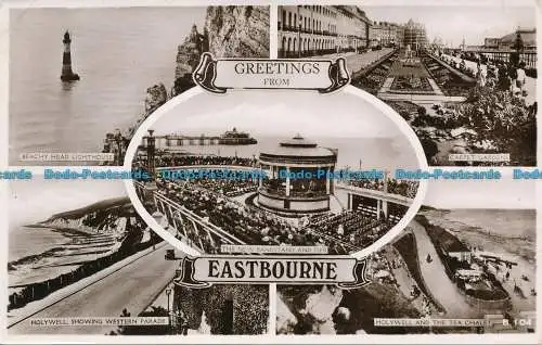 R139251 Grüße aus Eastbourne. Multi-View. Excel. RP. 1947