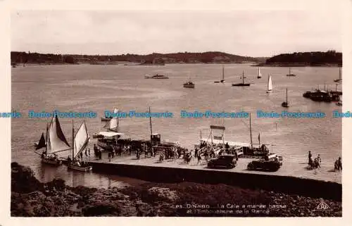 R139283 Dinard. Der Cale hat Ebbe und die Mündung der Rance. C.A.P. RP