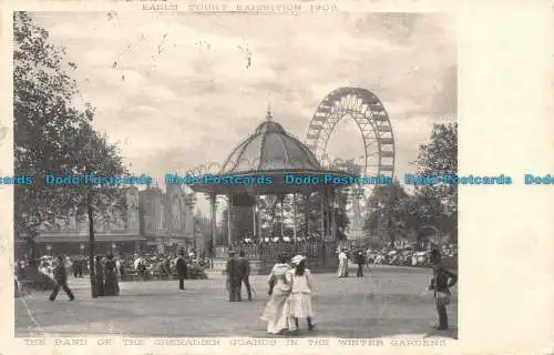 R140790 Earls Court Ausstellung. 1903. Die Bande der Grenadierwachen im Wi