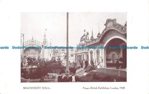 R140793 Maschinenhalle. Franco British Exhibition. London. 1908