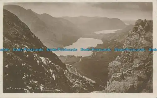 R139981 Buttermere von Honister. Abraham. Nr. 106. RP. 1920