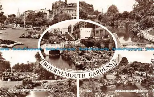 R139996 Bournemouth Gardens. RP. 1961. Multi View