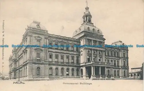 R140384 Pretoria. Regierungsgebäude. W. Saphra. B. Hopkins