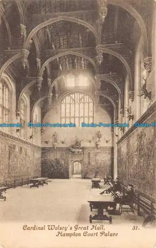 R140433 Große Halle von Kardinal Wolseys. Hampton Court Palace. 31. Morland Studio. M