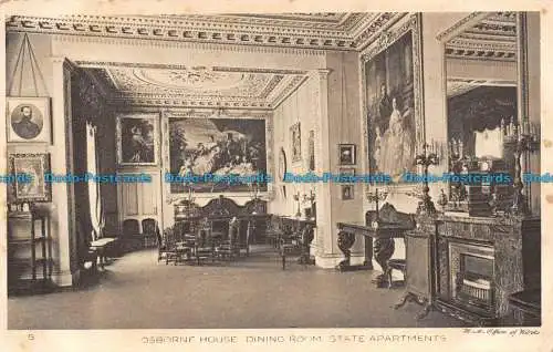 R141864 Osborne House Esszimmer State Apartments. H.M. Werksamt. Rembr