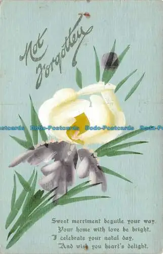 R140467 Süße Fröhlichkeit verführt Sie. Grußkarte. Alle britisch. 1917