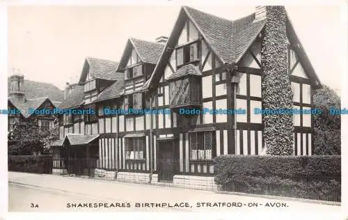 R141879 Shakespeares Geburtshaus. Stratford auf Avon. Excel-Serie. RP