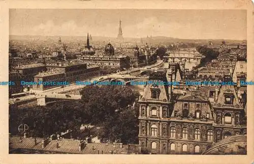 R141905 Paris. Panorama der acht Brücken. E. Papeghin