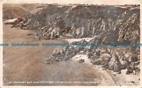 R140530 Le Joannet Bay und Petit Bot von Icart Point. Guernsey. D. Konstanz. R