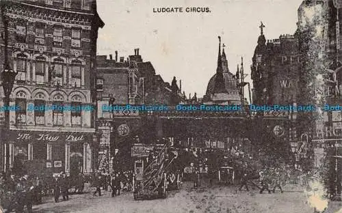 R141988 Ludgate Circus. Die Auto Foto Serie