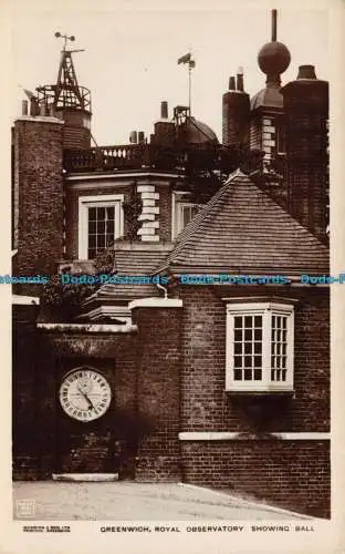 R141991 Greenwich Royal. Observatorium. Ball zeigt. Manning