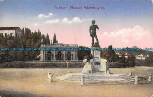 R142002 Florenz. Piazzale Michelangiolo. P.G.C.F